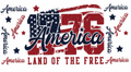America Land of the Free tumbler wrap