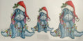 Christmas Donkey Santa Lights Tumbler Wrap