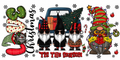Christmas gnome tumbler wrap