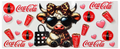 Coca-Cola Cow Tumbler Wrap