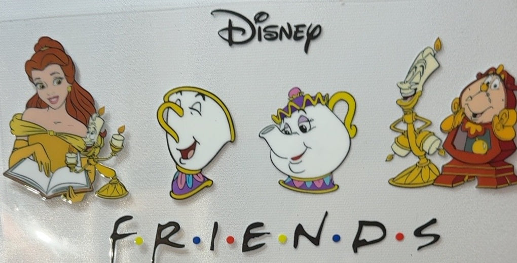 Disney Beauty Beast Friends Tumbler Wrap