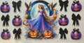 Disney Halloween Rapunzel Pumpkins Tumbler Wrap