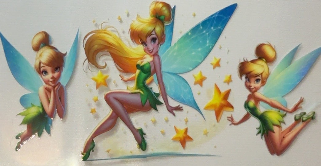 Disney Tinker Bell Trio Stars Tumbler Wrap