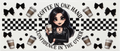 Goth Coffee Confidence Tumbler Tumbler Wrap