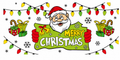 Merry Christmas Santa tumbler wrap