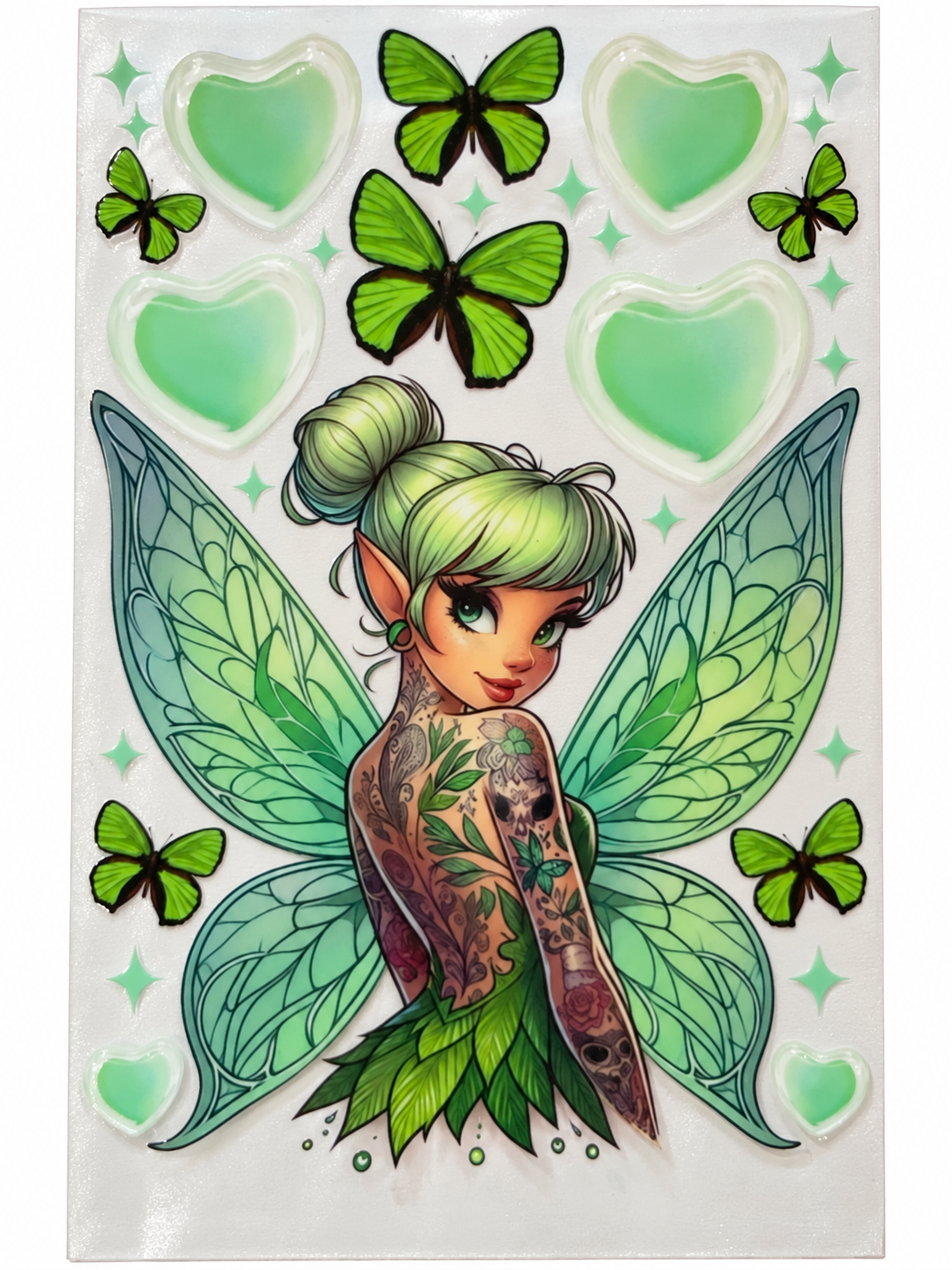 Green Fairy Tumbler Tumbler Wrap